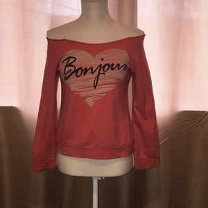 Off the shoulder sweater